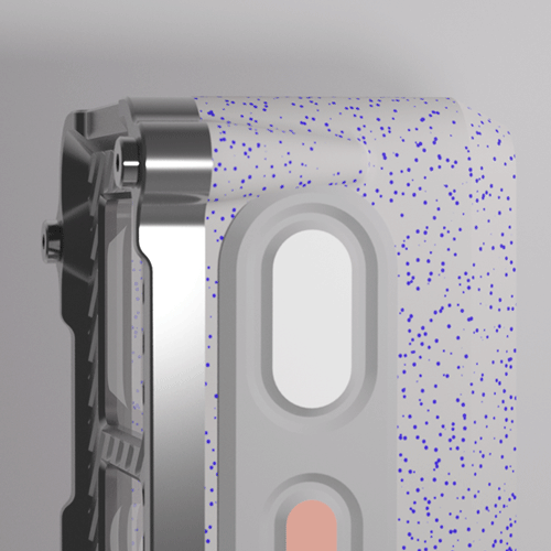 render of a flashlight