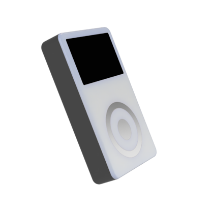 render of iPod